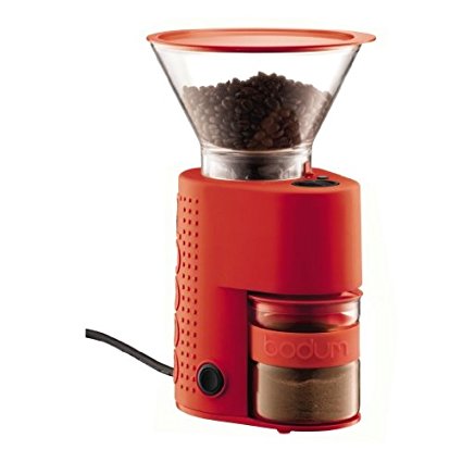 Bodum BISTRO electric coffee grinder red 10903-294