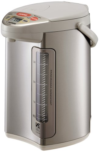 Zojirushi CV-DSC40 VE Hybrid Water Boiler and Warmer, Stainless Steel