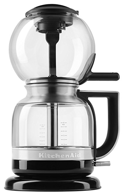 KitchenAid KCM0812OB Siphon Coffee Brewer, Onyx Black