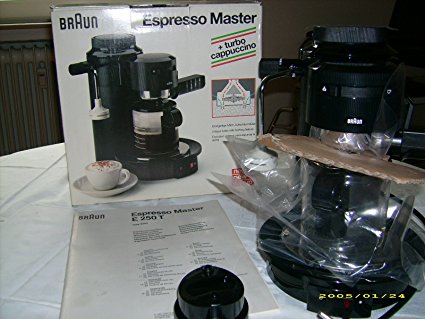 Braun Espresso Master Machine E250T