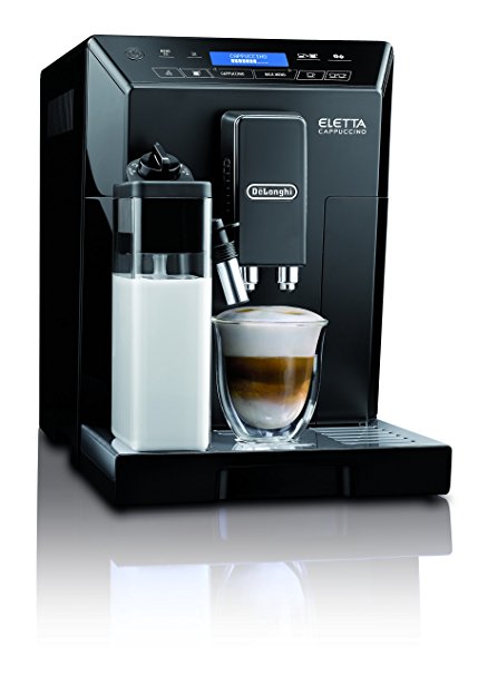 DeLonghi ECAM44660B Eletta Cappuccino IFD Touch Fully Automatic Italian Espresso Machine Coffee Maker, Black