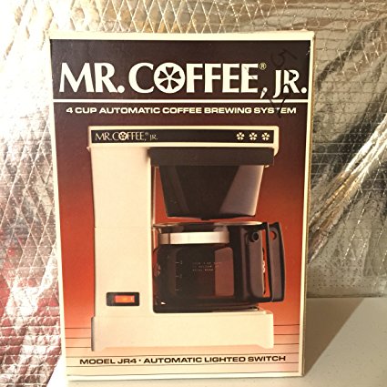 Mr. Coffee, Jr. Model# JR4 4-cup automatic coffee maker (Used)