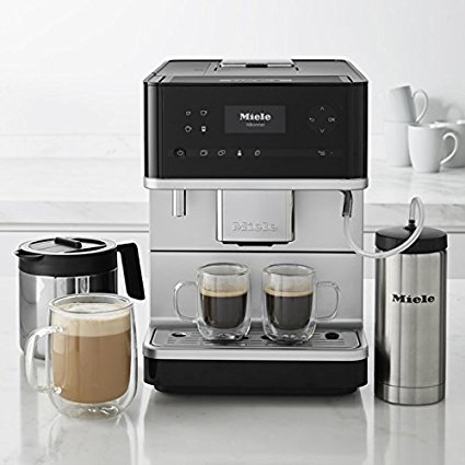 Miele CM6350 Countertop Coffee Machine, Obsidian Black