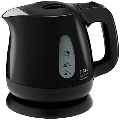 T-FAL electric kettle 0.8L Apureshia Ultra Clean Neo onyx black KO3908JP