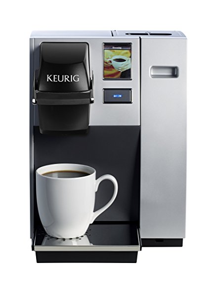 Keurig K150 Single Cup Commercial K-Cup Pod Coffee Maker, Silver(Direct plumb kit not included)