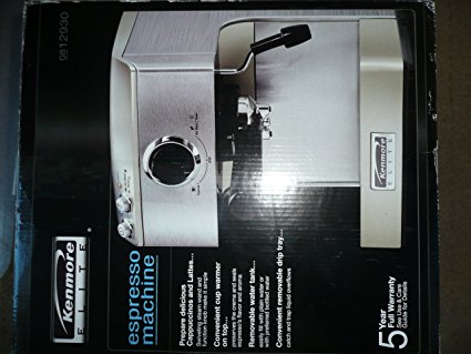 Kenmore Elite Stainless Steel Espresso Machine