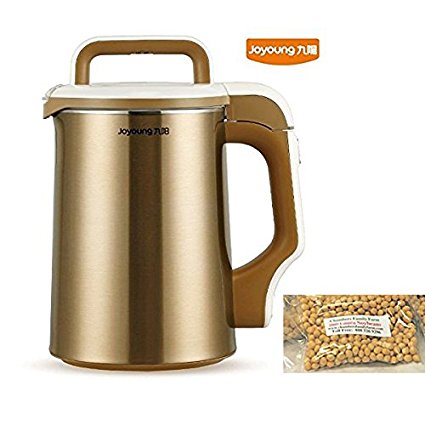 [Official] BONUS PACK! Joyoung DJ13U-D81SG Easy-Clean Automatic Hot Soy Milk Maker with FREE Soybean Bonus Pack