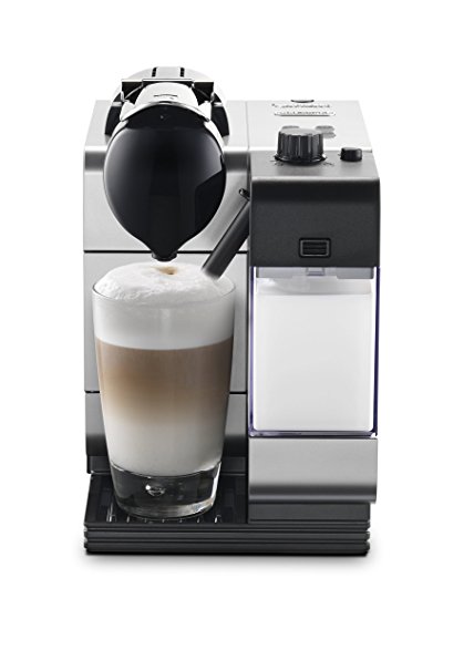 DeLonghi Silver Lattissima Plus Nespresso Capsule System