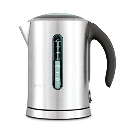 Breville BKE700BSS the Soft Top Pure Electric Tea Kettle, Silver