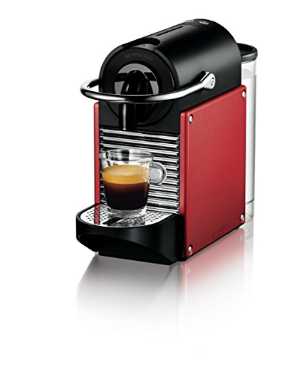 Nespresso Pixie D60 Espresso Machines, Brick Red