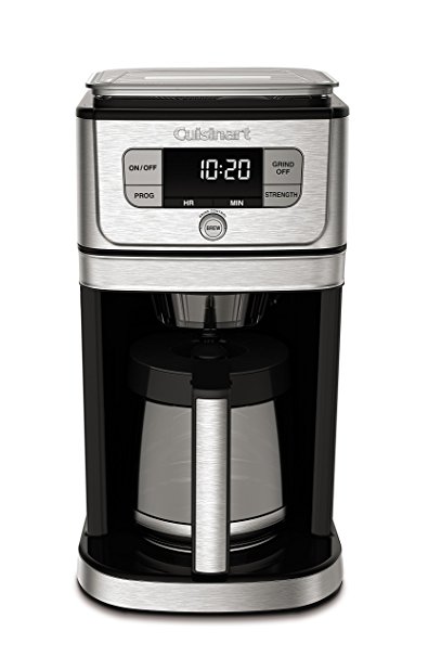 Cuisinart DGB-800 Burr Grind & Brew Coffeemaker, Stainless Steel