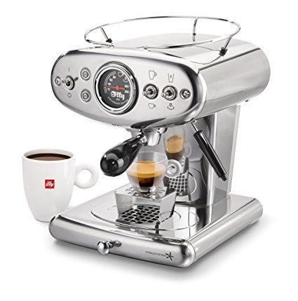 Illy X1 Anniversary Espresso Machine, Stainless