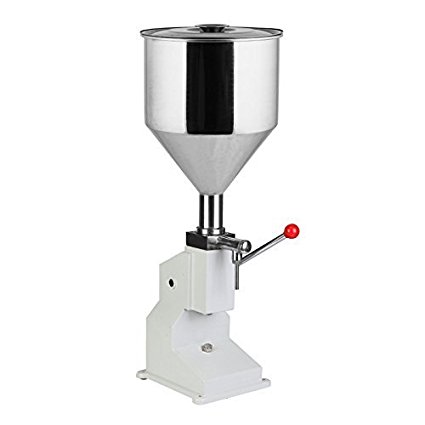 FoodKing Manual Liquid Filling Machine 5-50ml for Water Oil Liquid Filler (5-50mL Manual Filling)