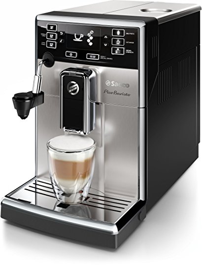 Saeco HD8924/47 PicoBaristo Automatic Milk Frother Espresso Machine, Stainless Steel