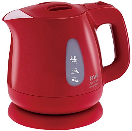 T-FAL electric kettle 0.8L Apureshia Ultra Clean Neo Ruby Red KO3905JP