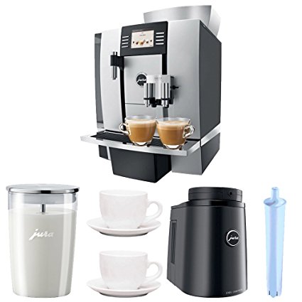 Jura GIGA W3 Automatic Coffee Machine + Jura Chilled Milk Container, Milk Container and Jura Filters