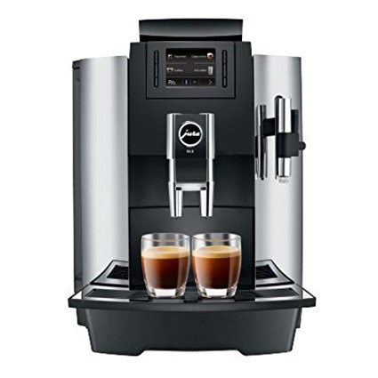 Jura 15145 Automatic Coffee Machine WE8, Chrome