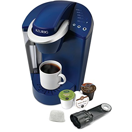 Keurig K55 Single Serve Programmable K-Cup Pod Coffee Maker, Patriot Blue