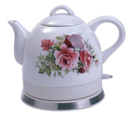 Fixture Displays Teapot, Ceramic, w/electronic heat plate, 12026