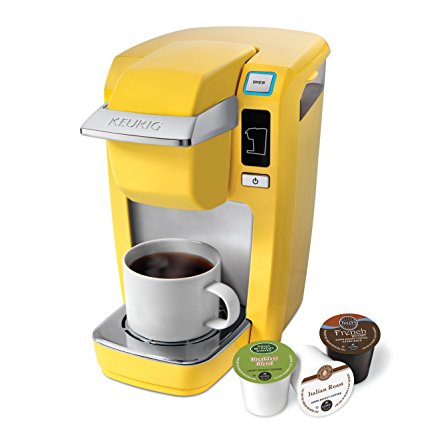 Keurig K10 Mini Plus Brewing System, Banana Yellow